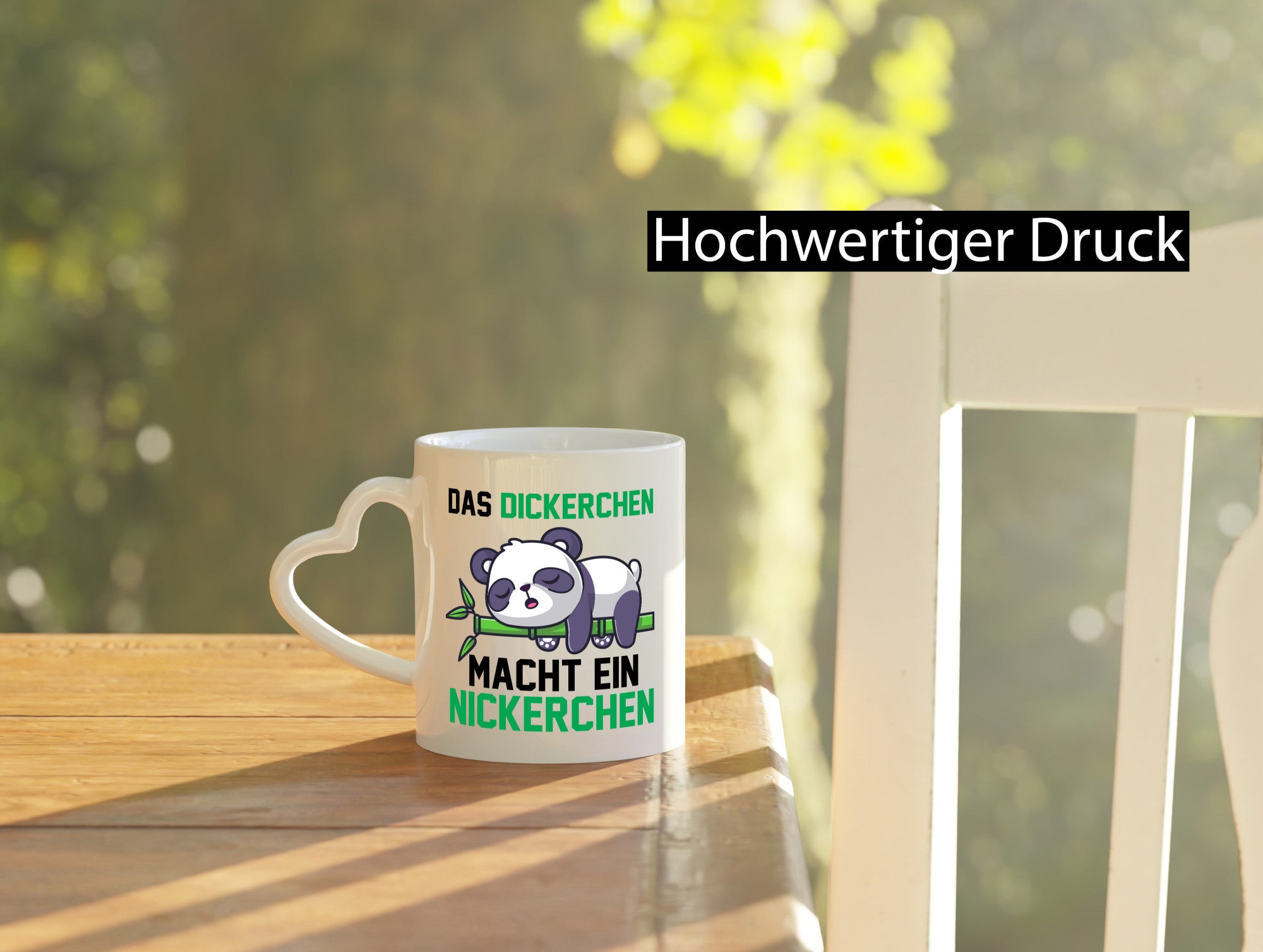 Das dickerchen macht ein Nickerchen | Panda lustiger Spruch Geschenk Humor