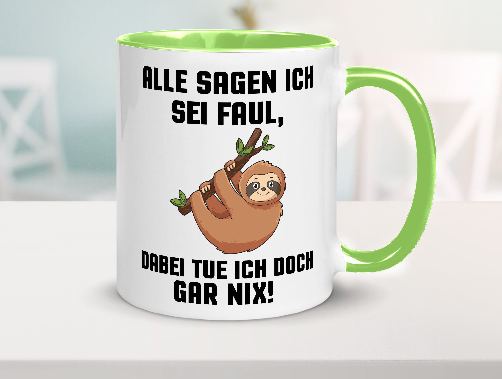 Alle sagen ich sei Faul | Faultier bin nicht Geschenkidee Tierliebhaber Humor
