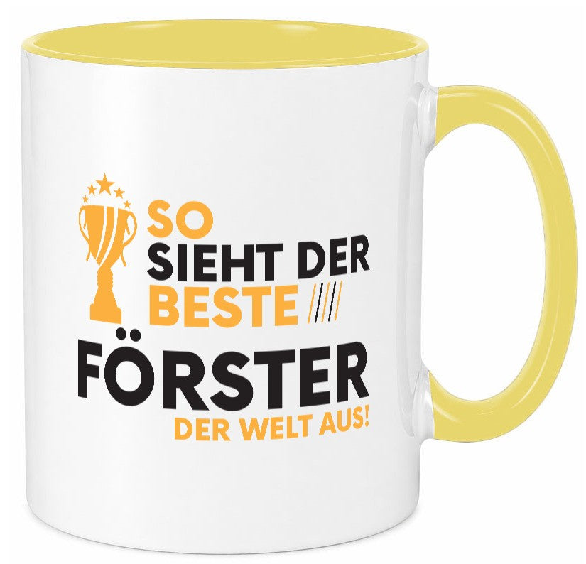 Der Weltbeste Förster | Forst Arbeit Geschenkidee Kollegen Büro Humor Tasse