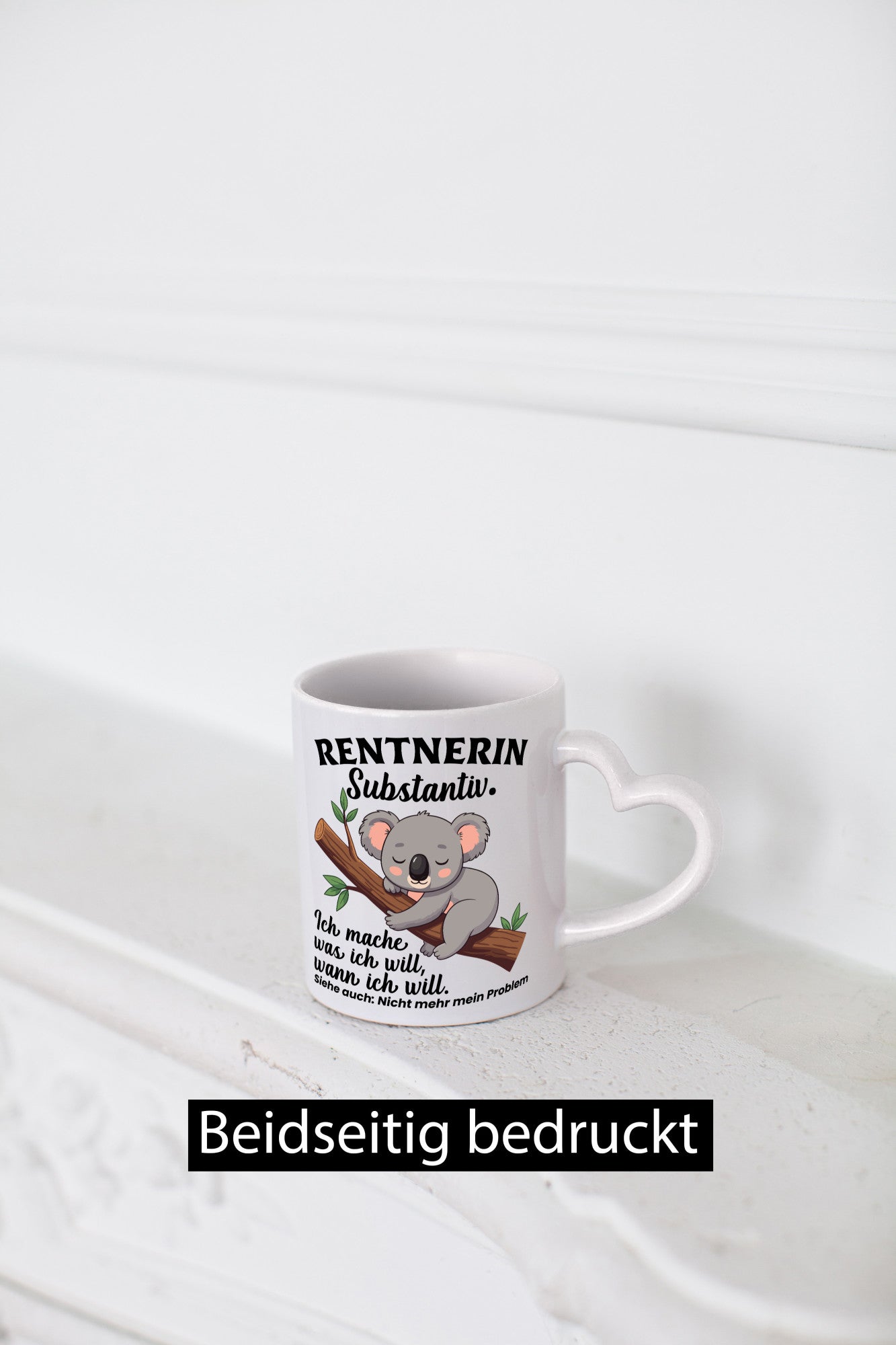 Rentnerin | Ich mach was will Faultier Ruhestand Humor Jubiläum Geschenkidee