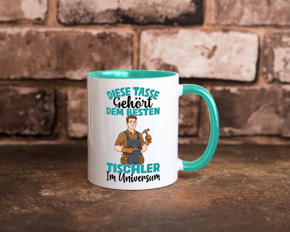 Im Universum: Tischler | Handwerk Beruf Tischlerei Geschenkidee Arbeit Kollegen Tasse