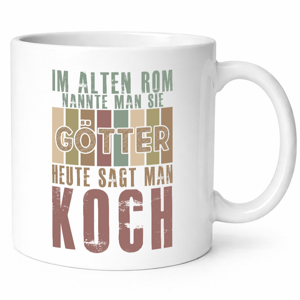 Heute sagt man: Koch | Chefkoch Humor Arbeit Kollegen Büro Geschenkidee Tasse