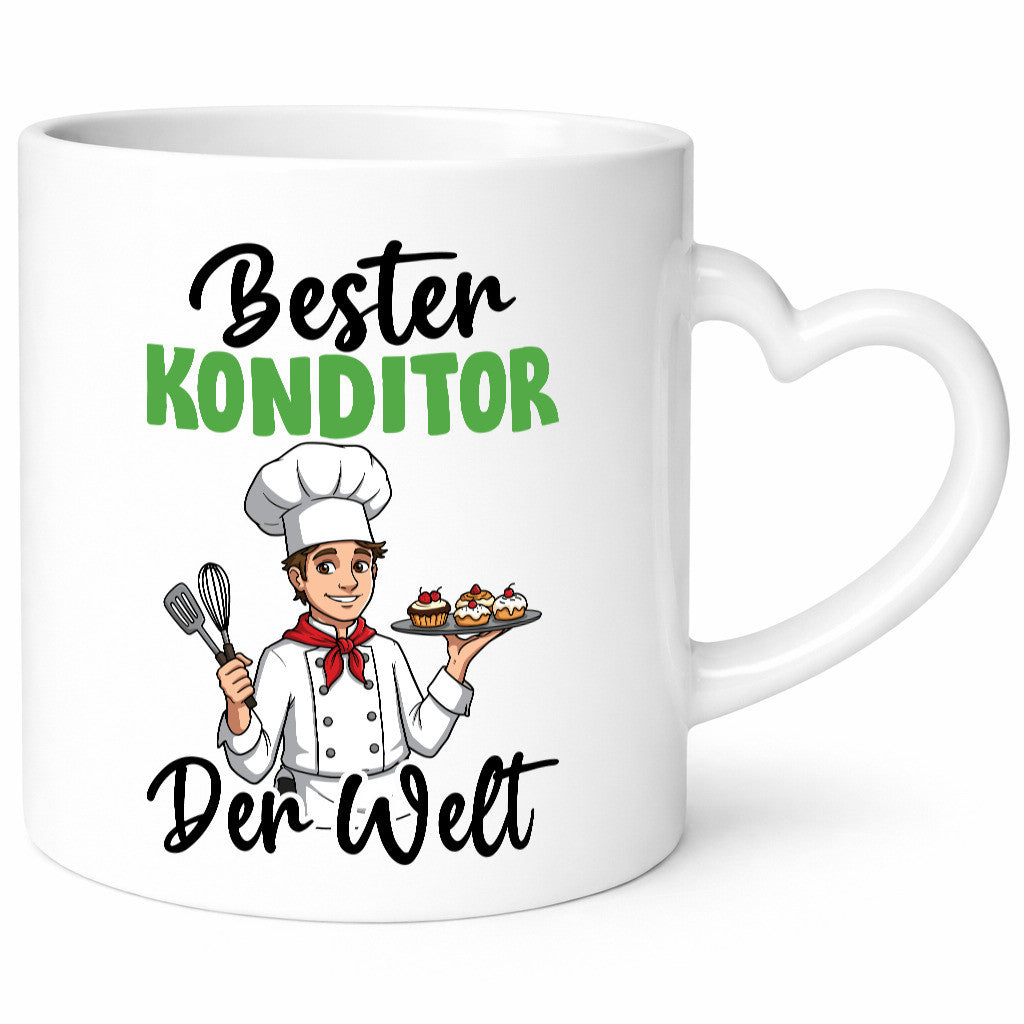 Bester Konditor | Konditorei v2 Humor Geschenkidee Tasse