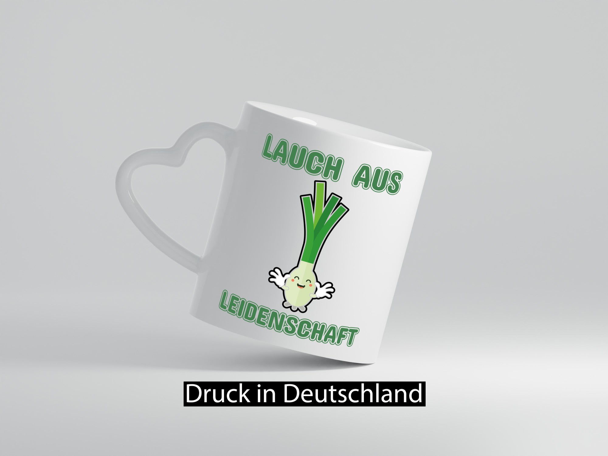 Ich bin ein Lauch lustig Humor Geschenkidee Geschenk Tasse