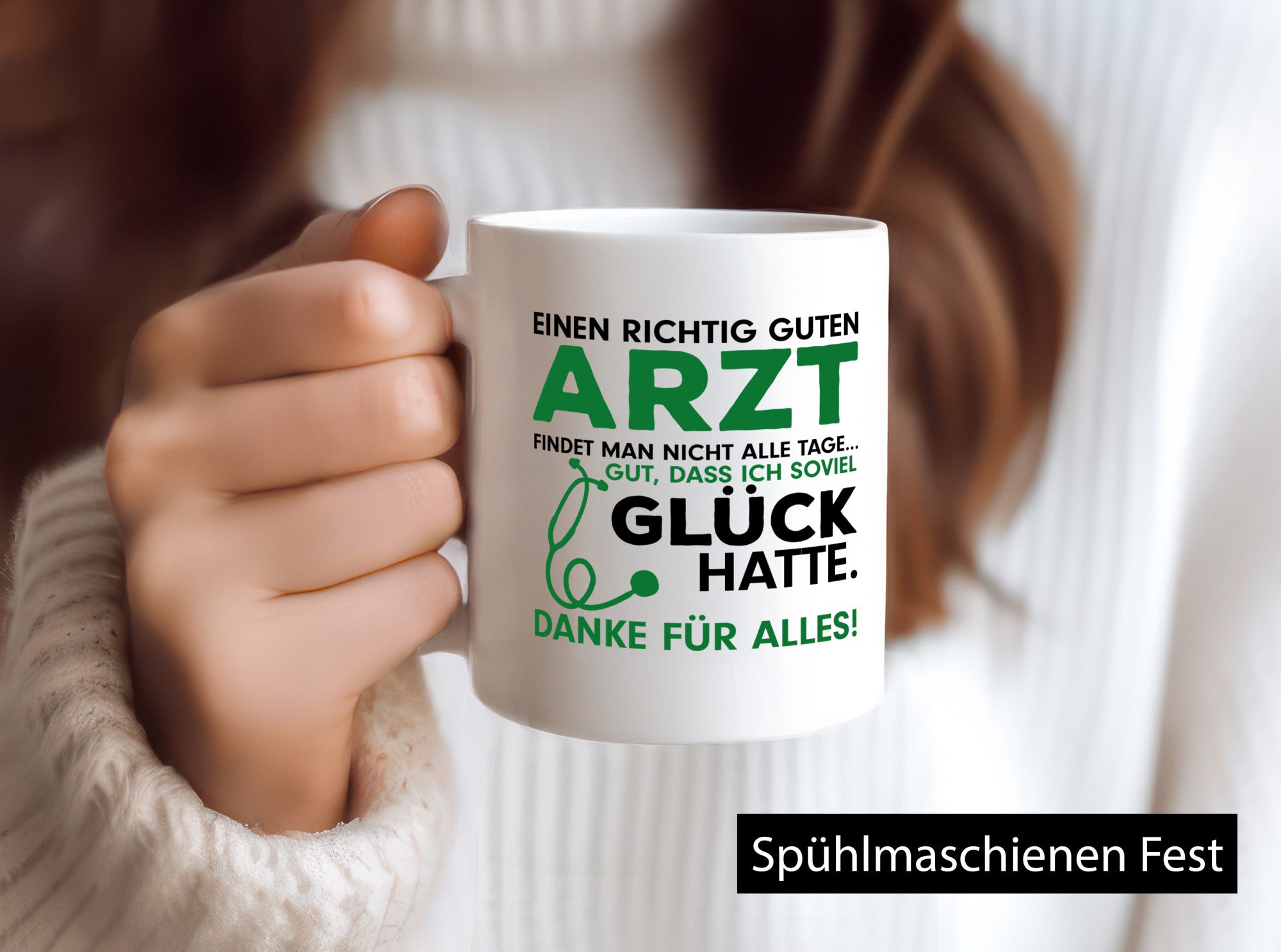 Richtig guter Arzt | Dankeschön Tasse Ärzte Spruch Geschenk Humor Geschenkidee