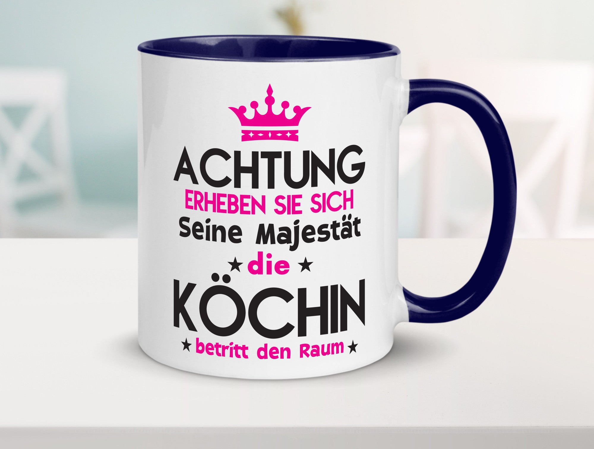 Seine Majestät Köchin | Chefköchin Chefkoch Humor Arbeit Kollegen Büro