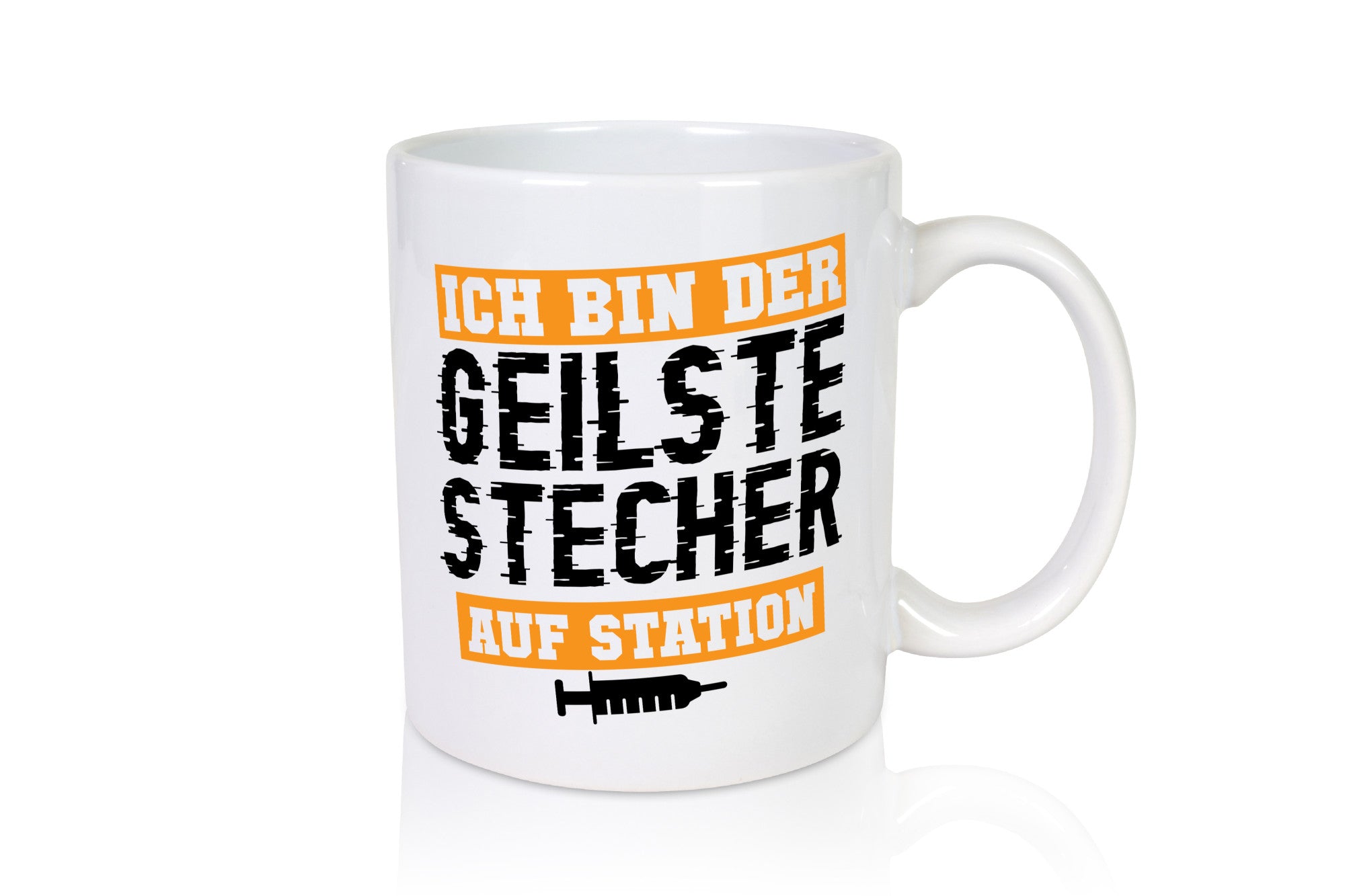 Ich bin der Geilste Stecher auf Station | Krankenhaus Geschenkidee Humor Tasse