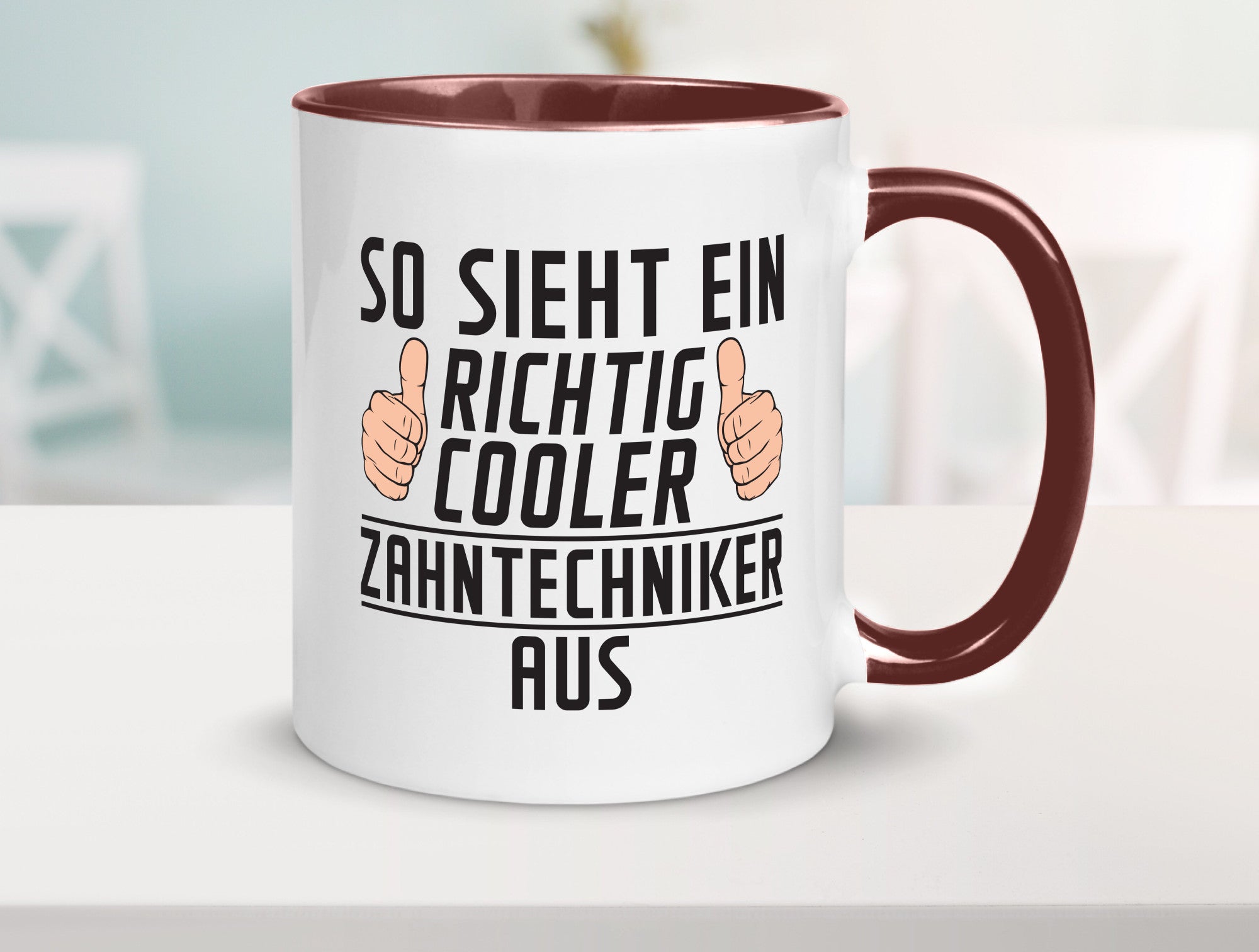 Richtig Cooler Zahntechniker | Zahnmedizin Geschenkidee Humor Tasse