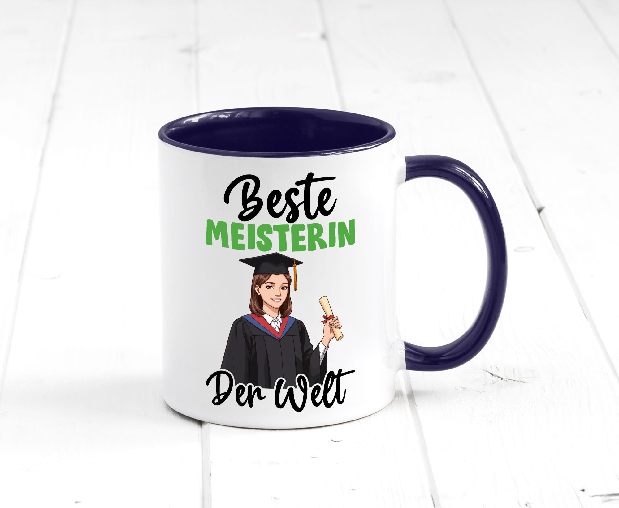 Beste Meisterin | Meisterbrief v2 Geschenk Humor Geschenkidee lustiger Spruch