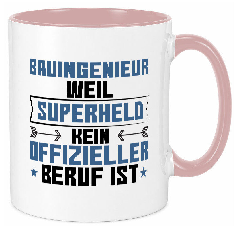 Superheld Bauingenieur | Ingenieur Humor Geschenkidee Tasse