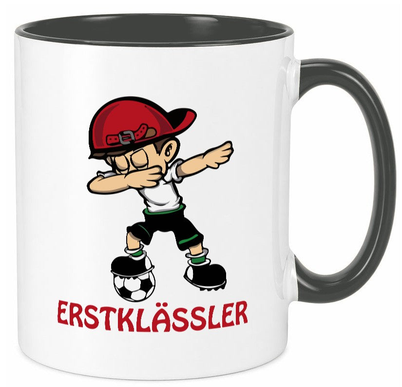 Erstklässler Dab Tasse | Einschulung Erste Klasse lustig Humor Geschenkidee
