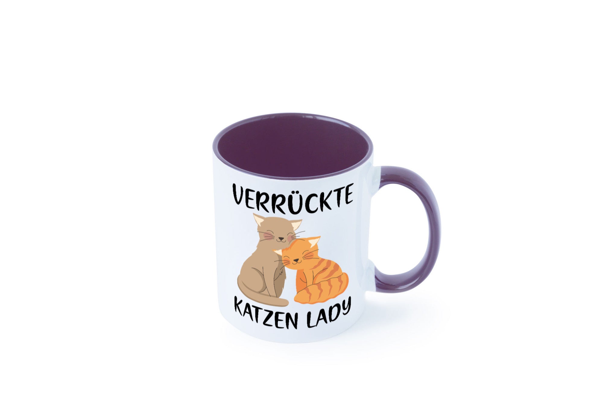 Verrückte Katzen Lady | Ich liebe Katzenliebhaber Geschenk Tierliebhaber Humor