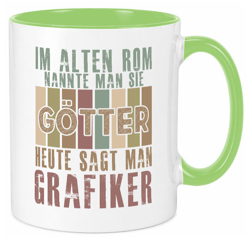 Heute sagt man: Grafiker | Grafik Design Geschenk Humor Geschenkidee lustiger