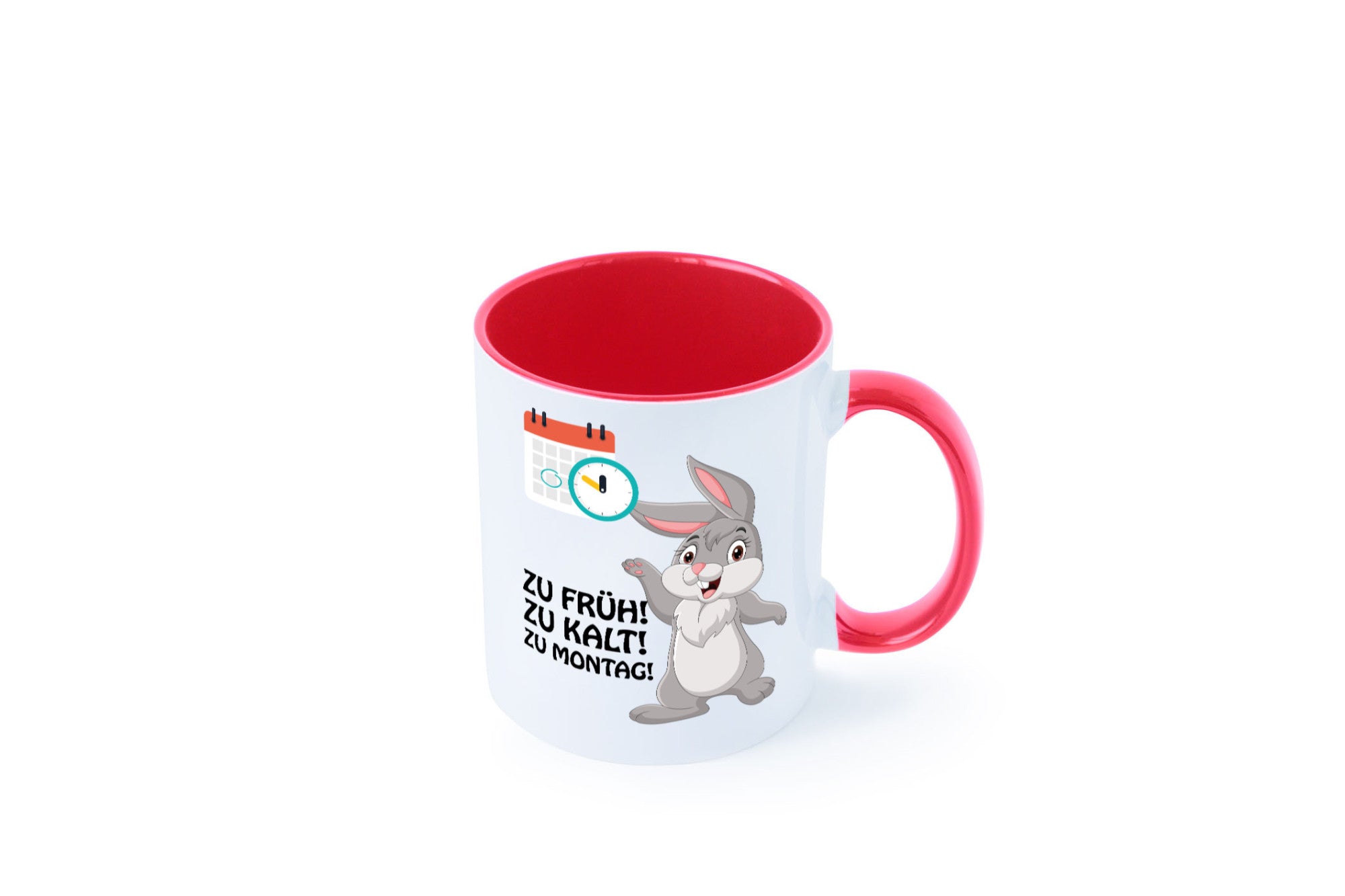 Kalter Montag Geschenkidee Humor Tasse