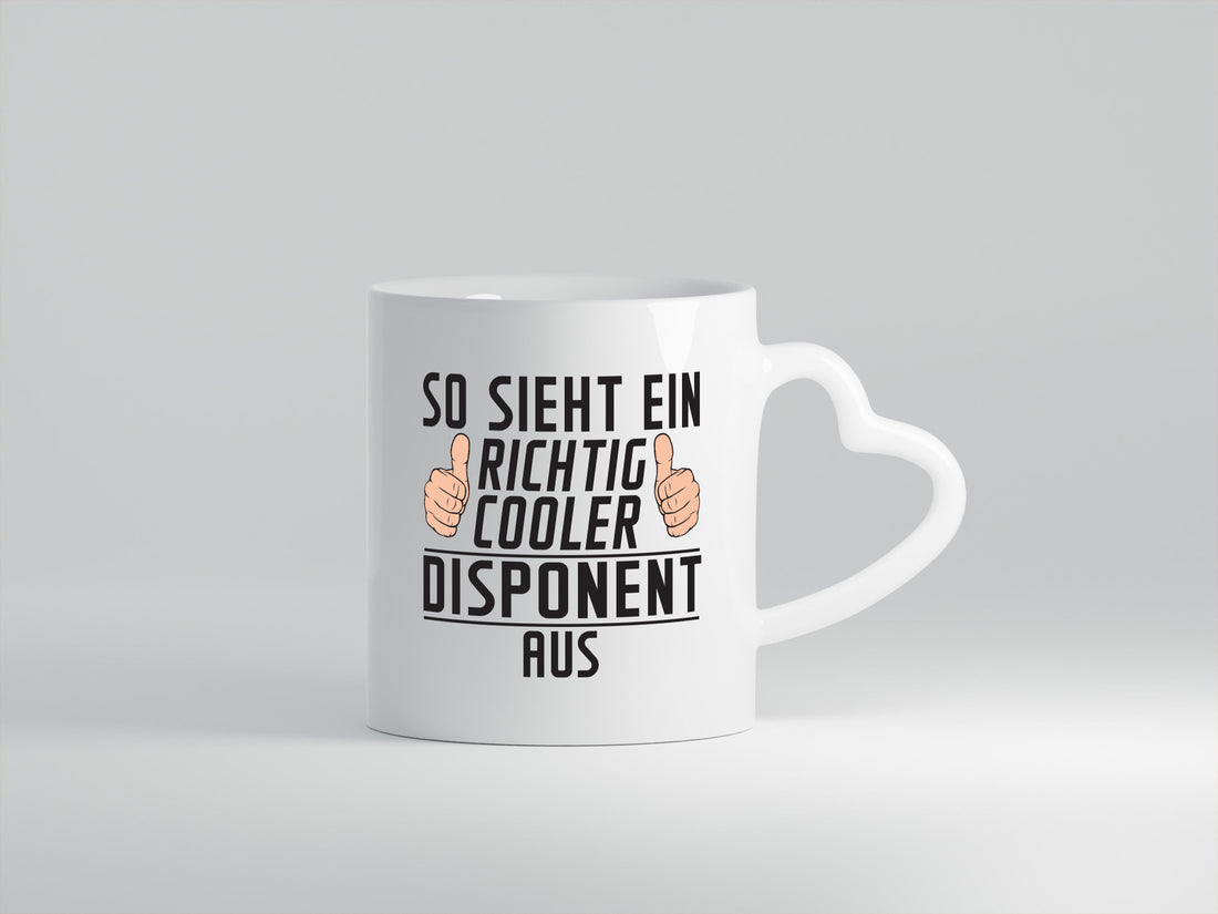 Richtig Cooler Disponent | Zuteiler Geschenkidee Humor Tasse