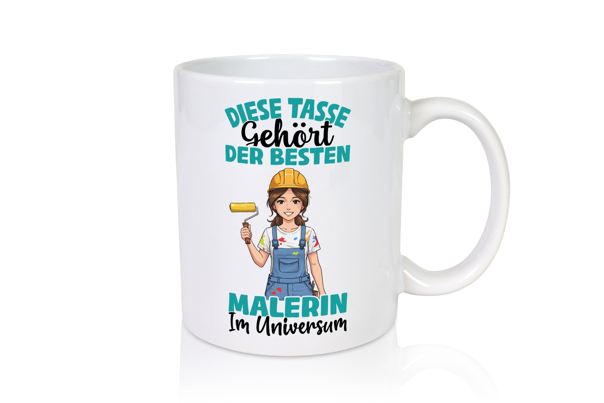 Im Universum: Malerin | Malerinnen Geschenkidee Humor Tasse