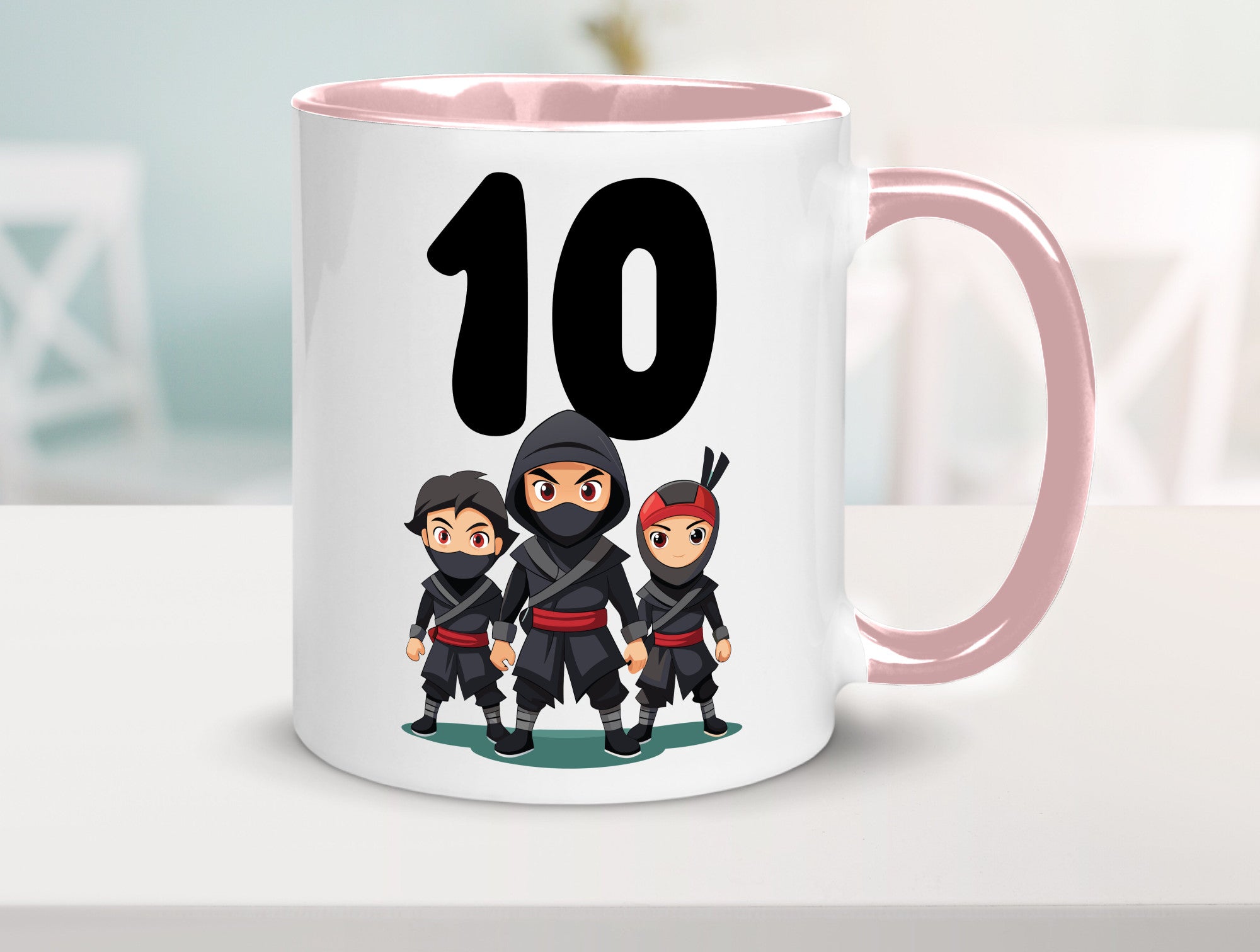 10. Geburtstag | 10 Jahre Ninja Humor Geschenkidee Tasse