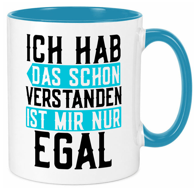 Ist mir egal | Protest Teenager Humor Spruch Büro lustig Arbeit Kollegen Tasse