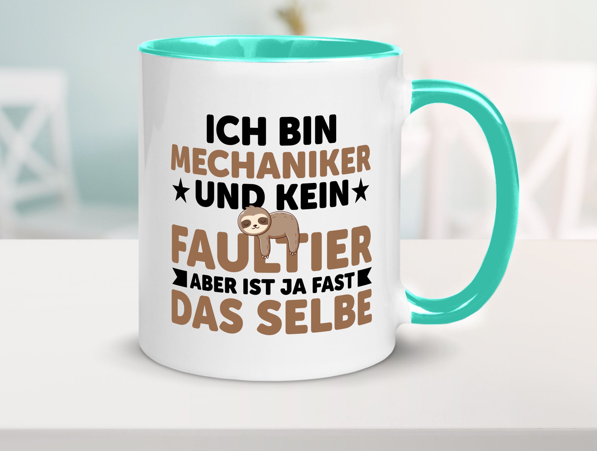 Ich bin kein Faultier: Mechaniker | KFZ Werkstatt Humor Tierliebhaber