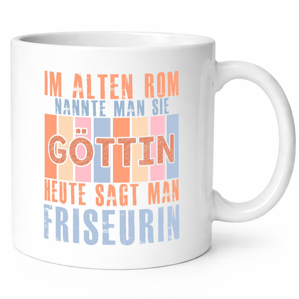 Heute sagt man: Friseurin | Friseuse Frisörin lustiger Spruch Geschenk Humor