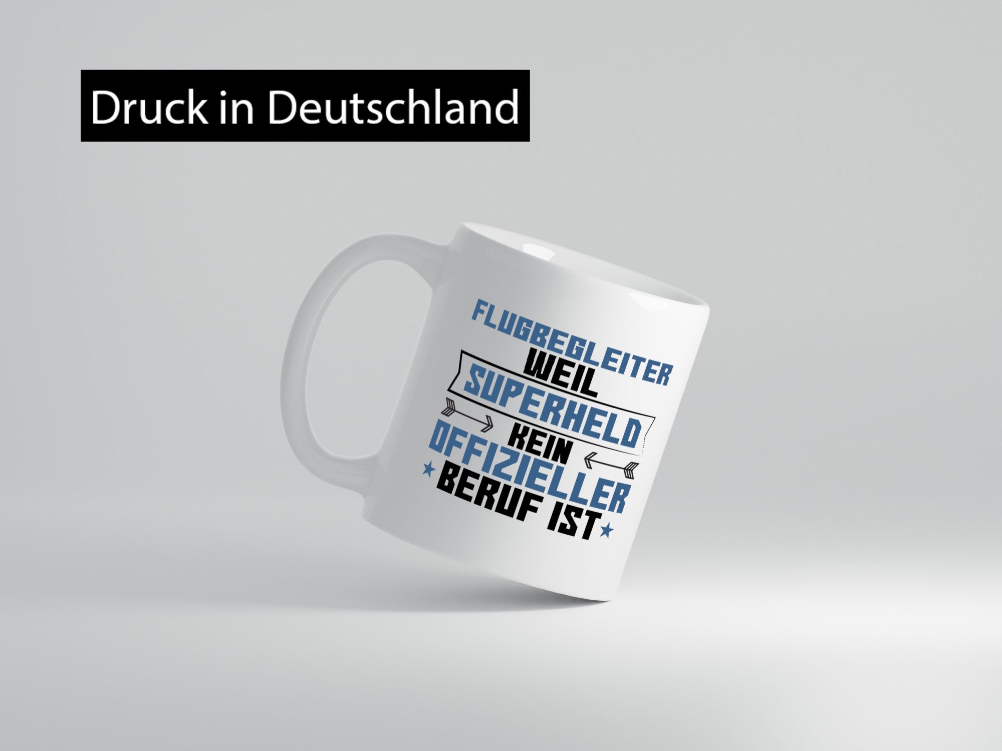 Superheld Flugbegleiter | Steward Flughafen Geschenk Humor Geschenkidee
