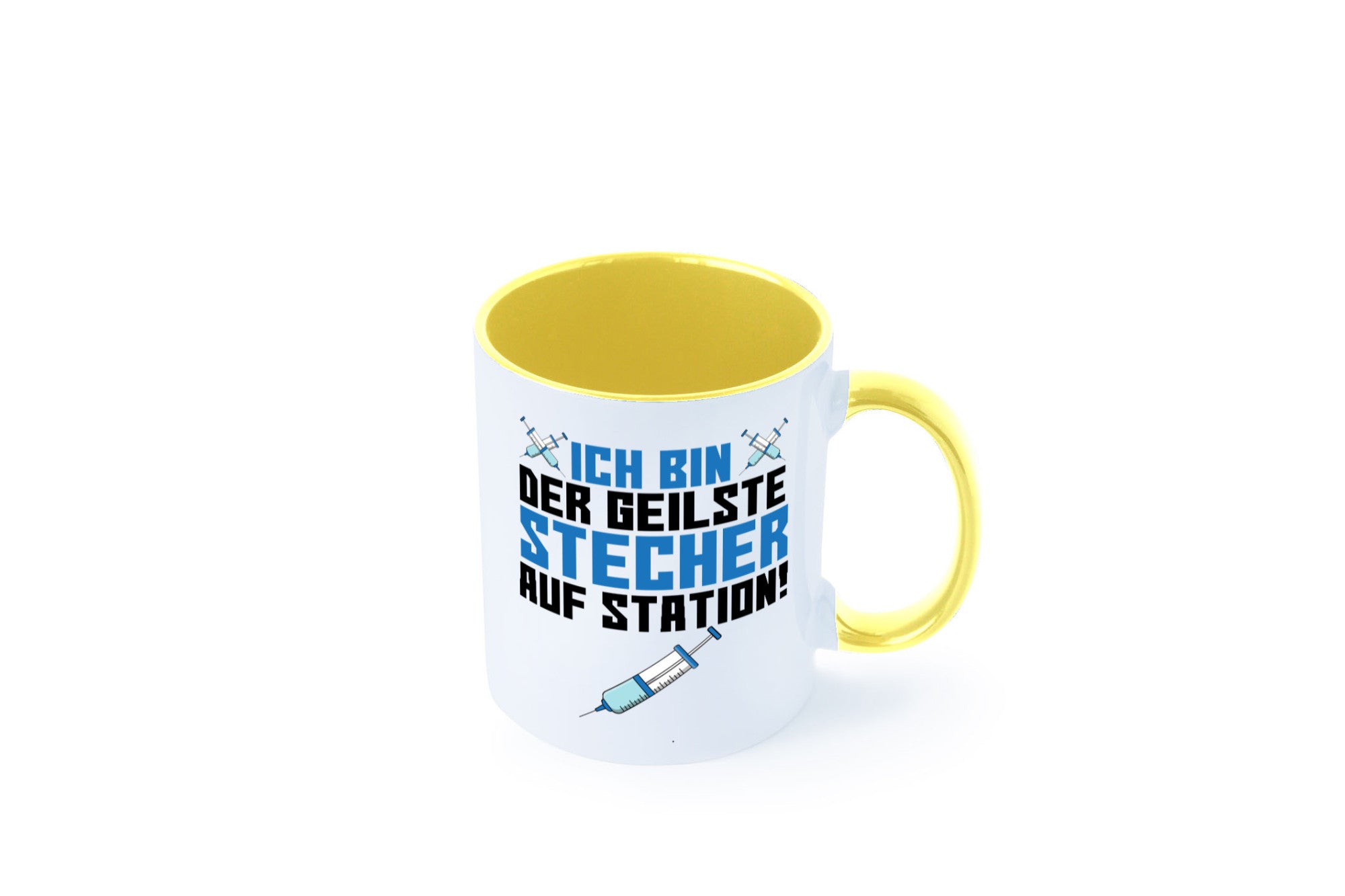 Ich bin der geilste Stecher | Pfleger Arzt Spritze lustig Humor Geschenkidee