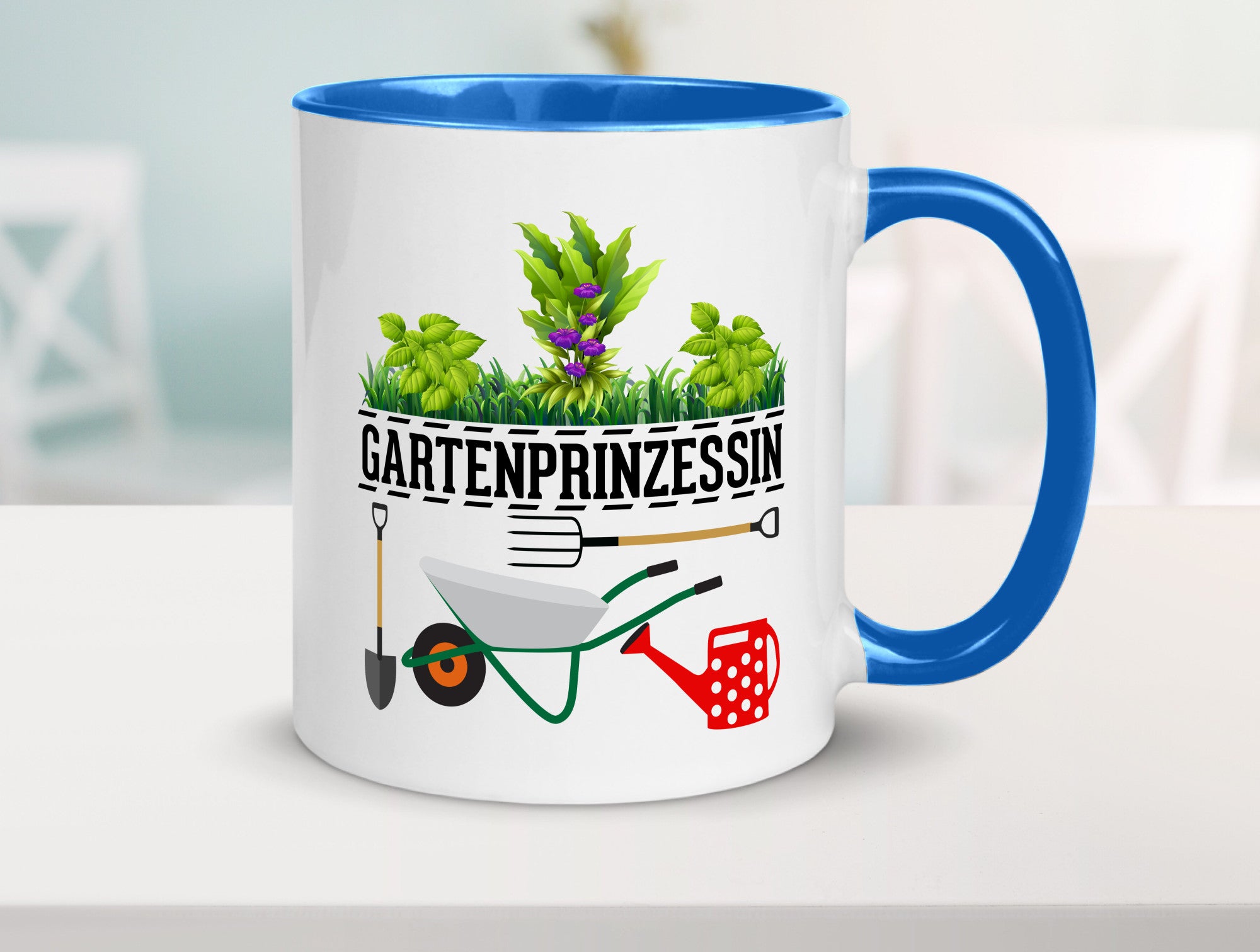 Gartenprinzessin | Gärtnerin Gartenliebhaber Geschenk Humor Geschenkidee