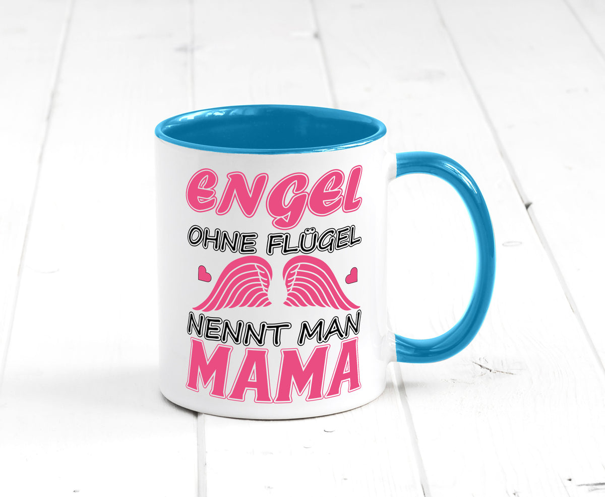Mama Engel Humor Familie Geschenkidee Tasse