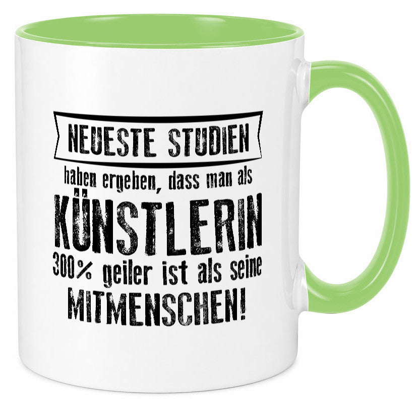 Neuste Studien: Künstlerin | lustig Kunst lustiger Spruch Geschenk Humor