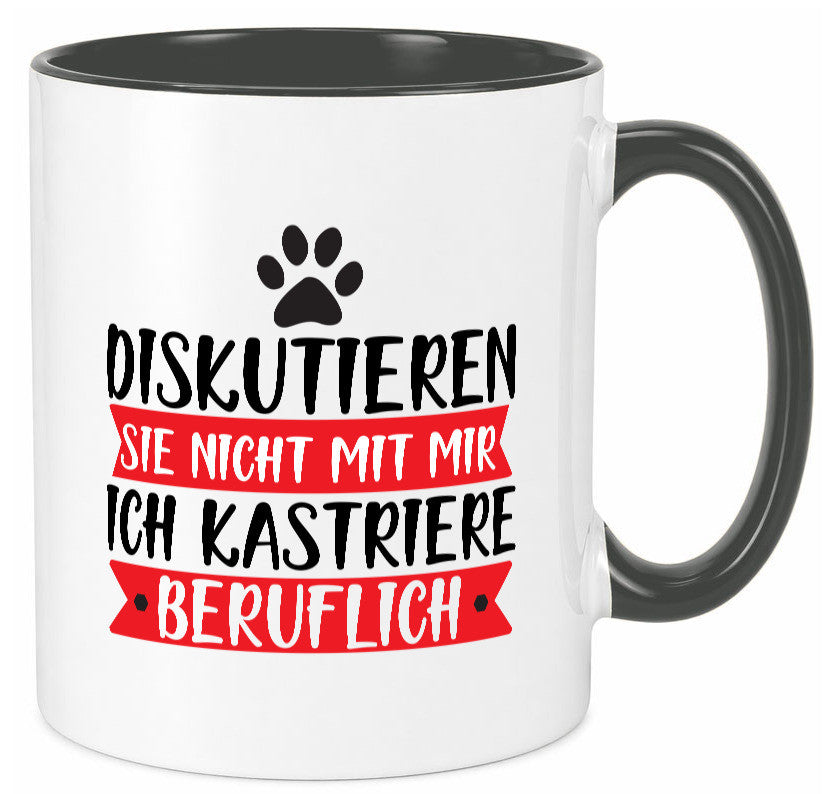 Ich kastriere beruflich | Tierarzt Tierliebhaber Geschenkidee Arbeit Kollegen