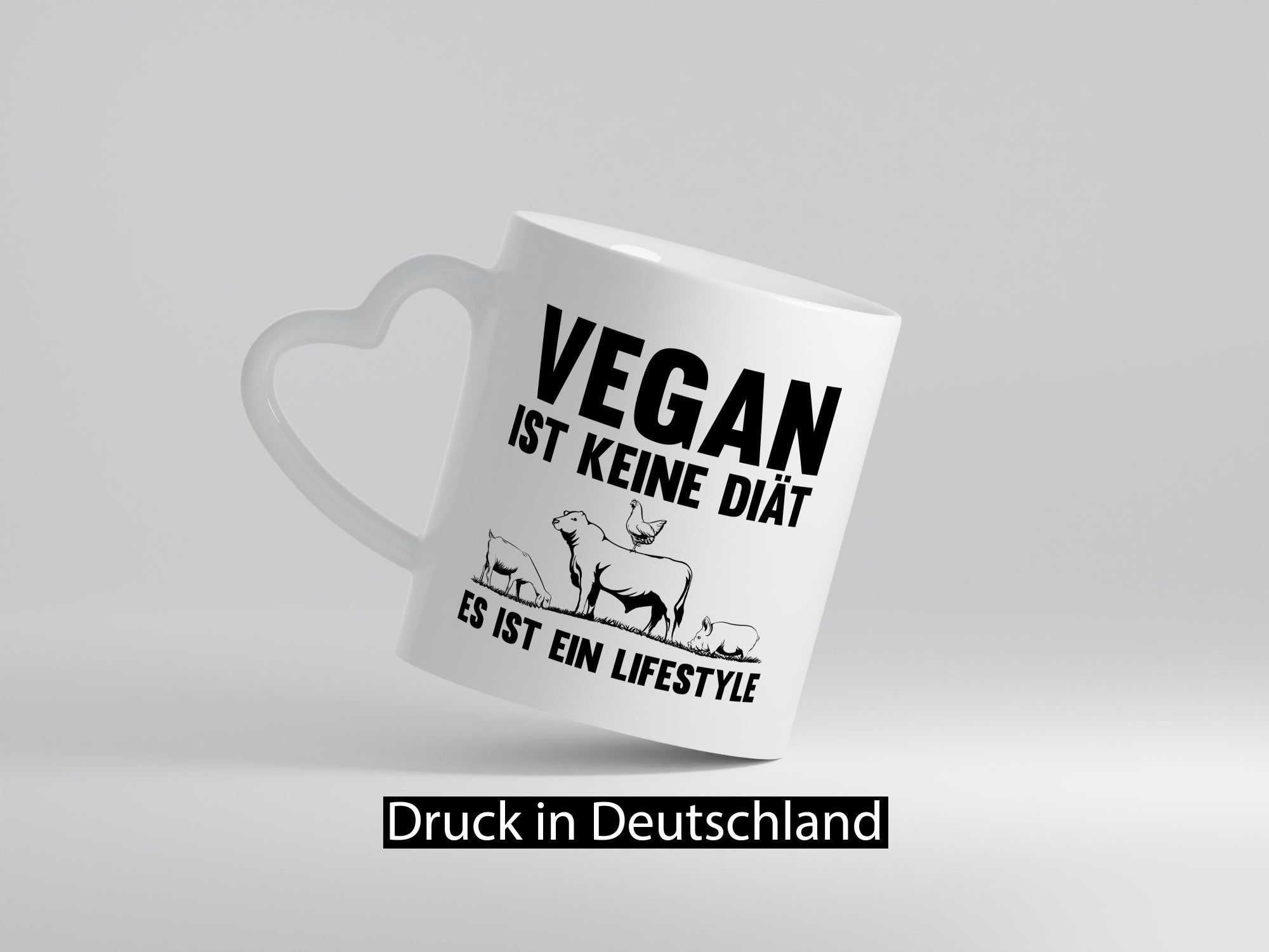 Vegan ist keine Diät es ein Lifestyle | Veganer Humor Geschenkidee Tasse