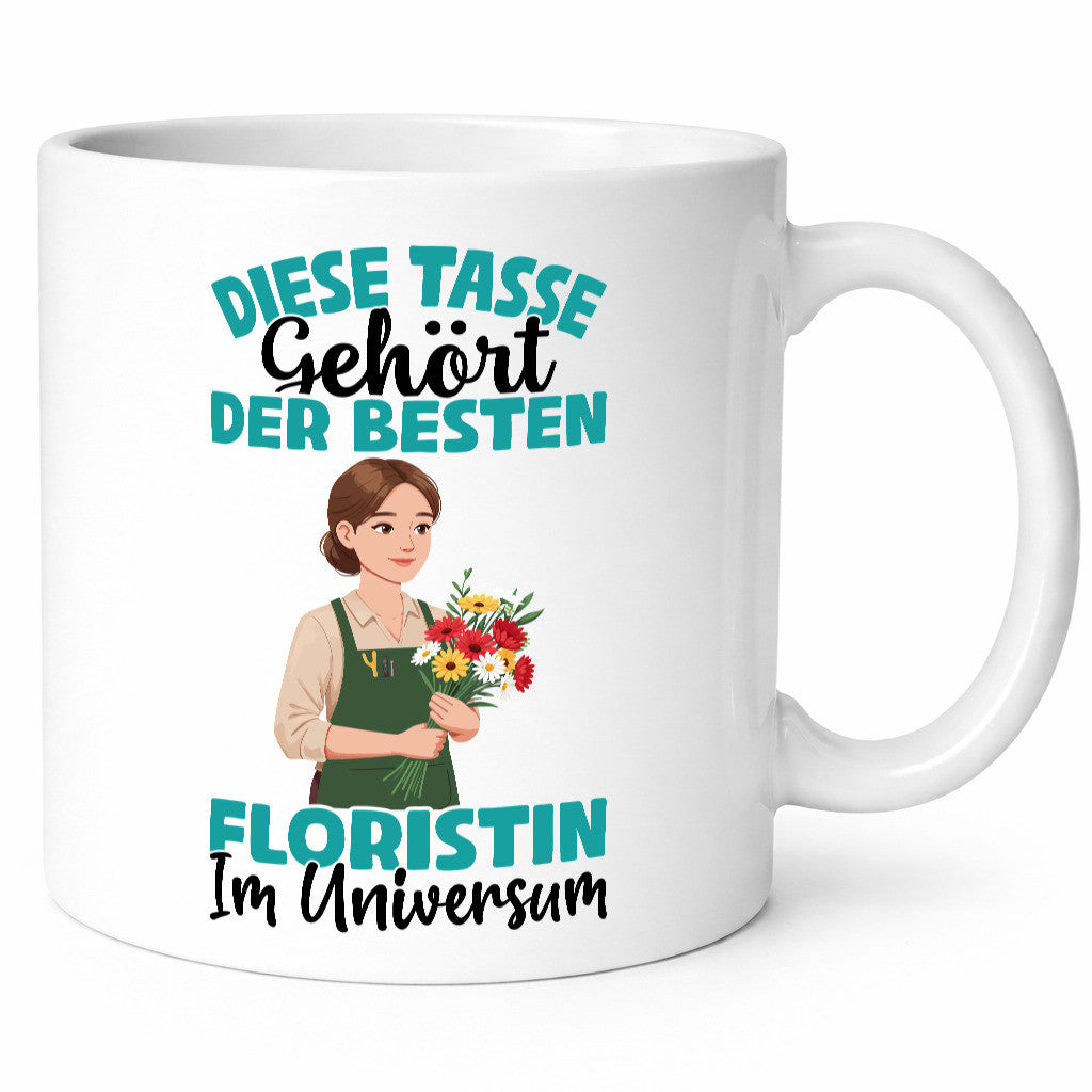 Im Universum: Floristin | Blumen Verkäuferin lustig Humor Geschenkidee Geschenk