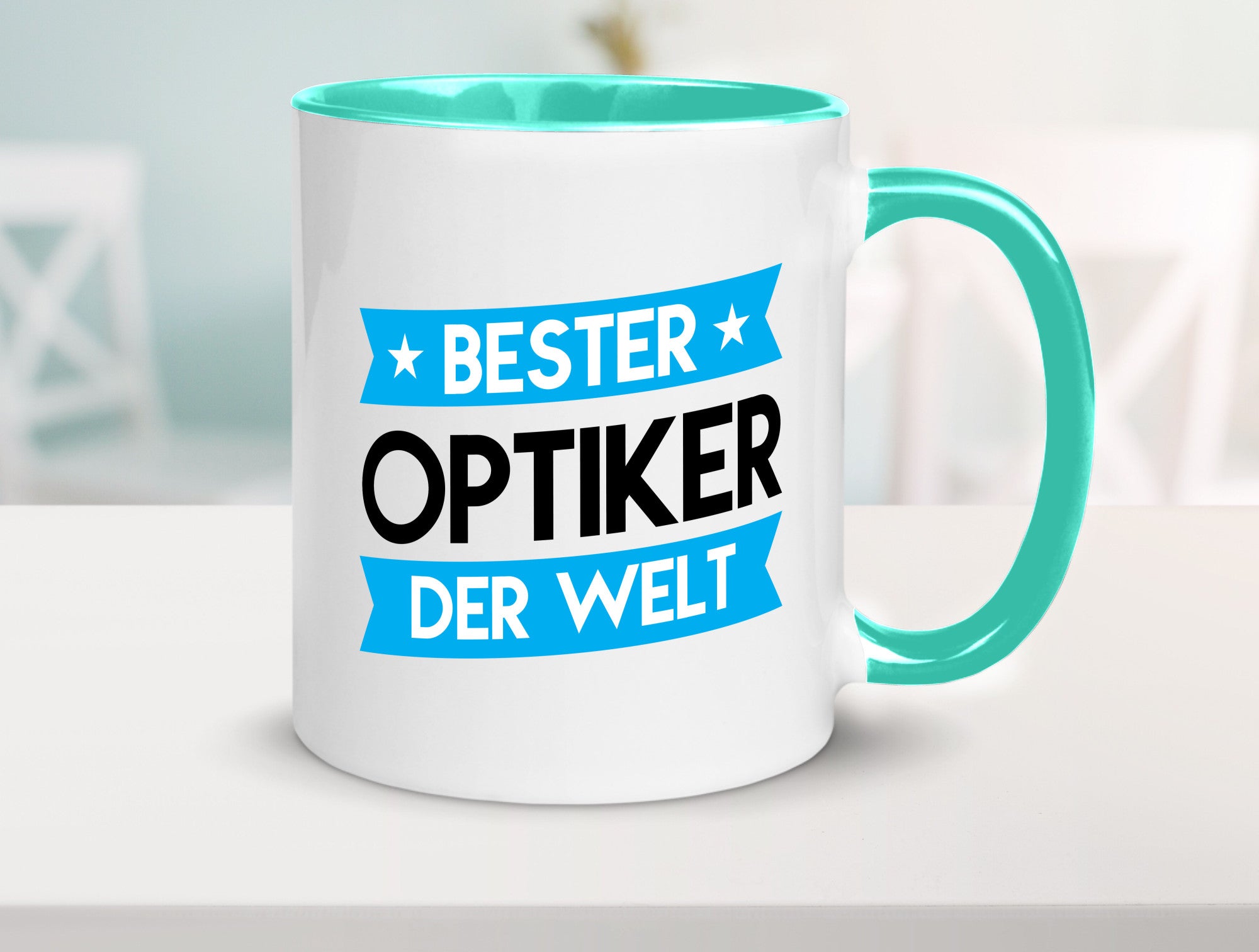 Bester Optiker | Augenoptiker Geschenkidee Humor Tasse