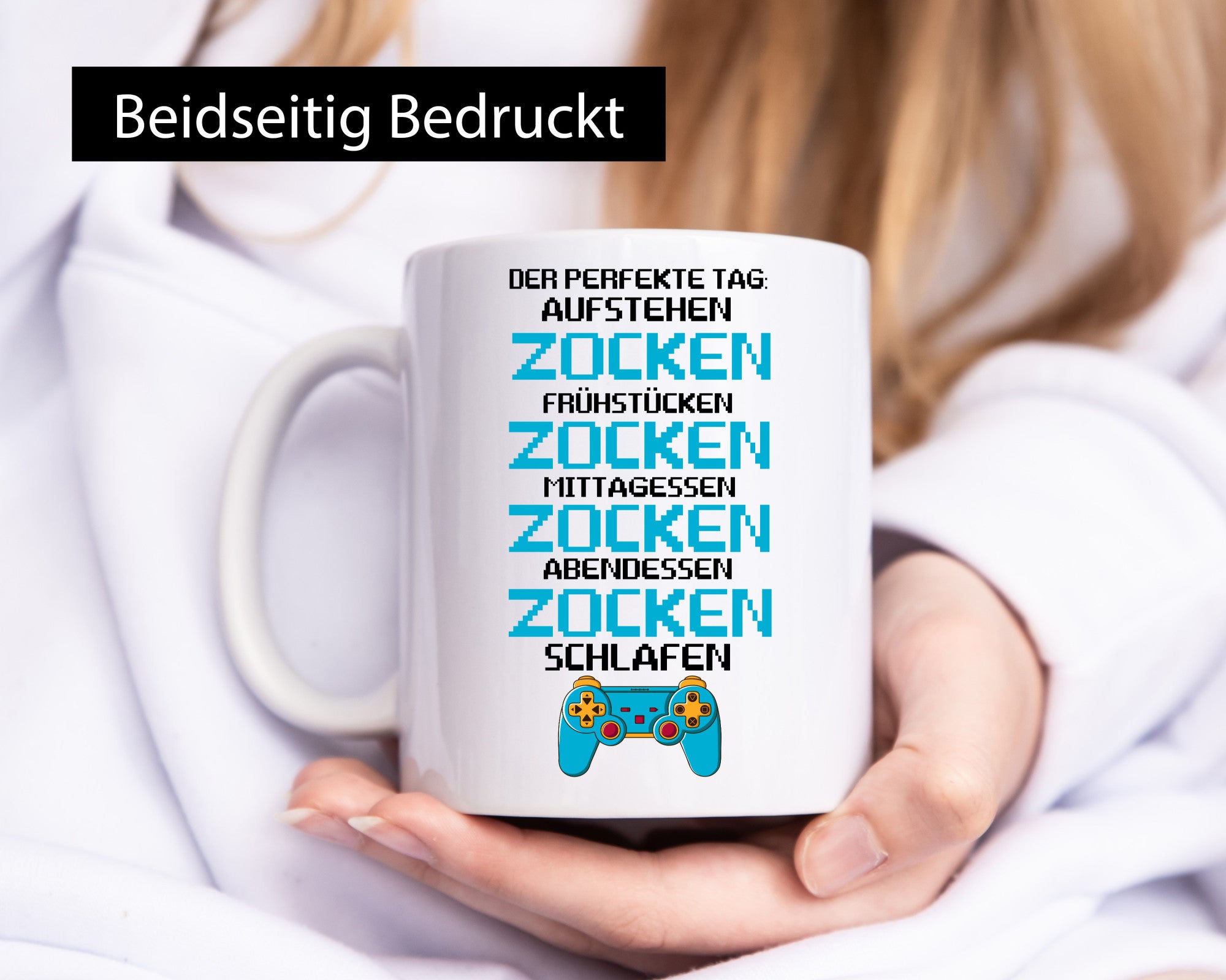 Der perfekte Tag | Zocker Tasse Gamer Witz Humor lustig Geschenkidee Geschenk