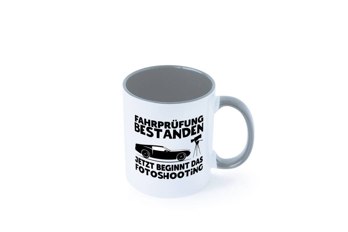 Fahrprüfung bestanden | Autofahren Führerschein Geschenk Humor Geschenkidee Tasse