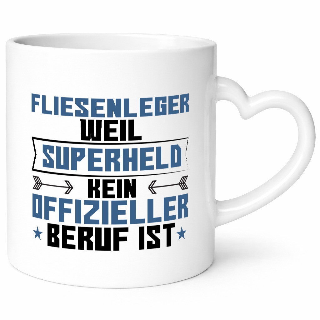 Superheld Fliesenleger | Fliesenlegen Bau Geschenk Humor Geschenkidee lustiger
