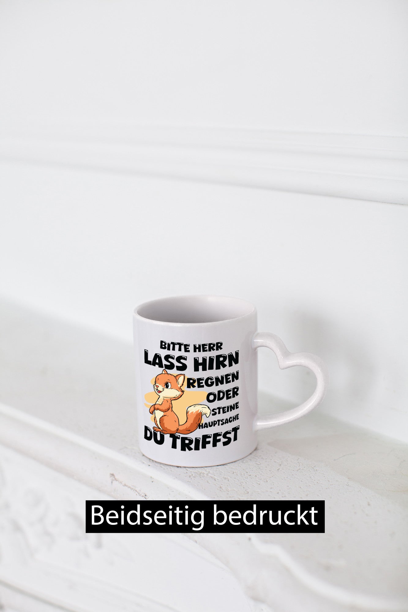 Bitte lass Hirn Regnen | Dumme Menschen Einhorn Geschenkidee Humor Tasse