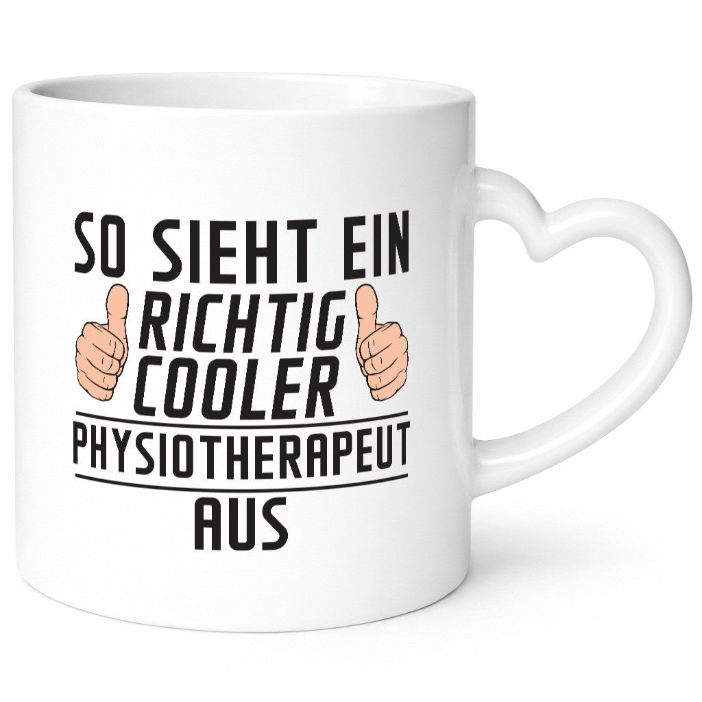 Richtig Cooler Physiotherapeut v2 Geschenk Humor Geschenkidee lustiger Spruch
