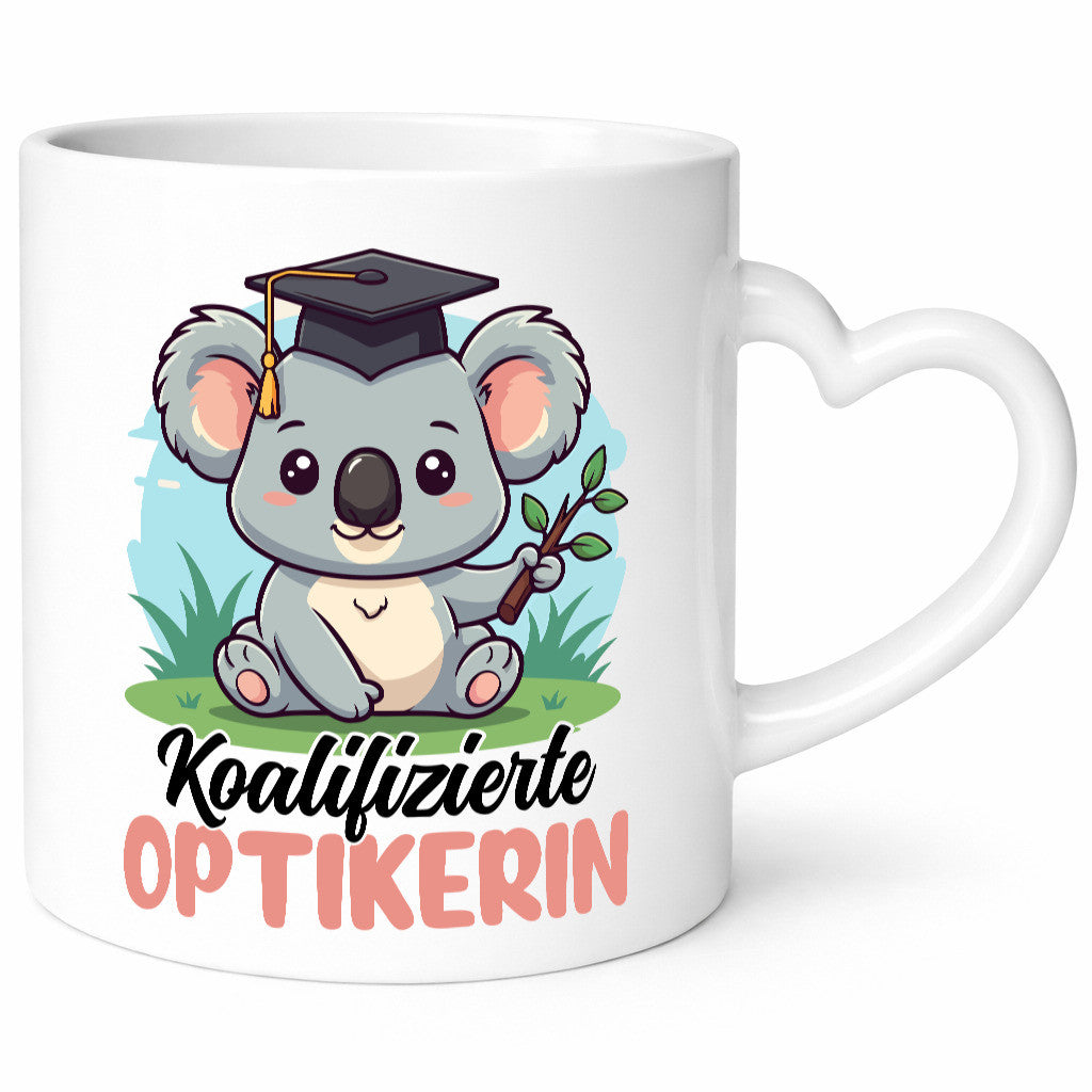 Koalifizierte Optikerin | Augenoptik lustiger Spruch Geschenk Humor Tasse