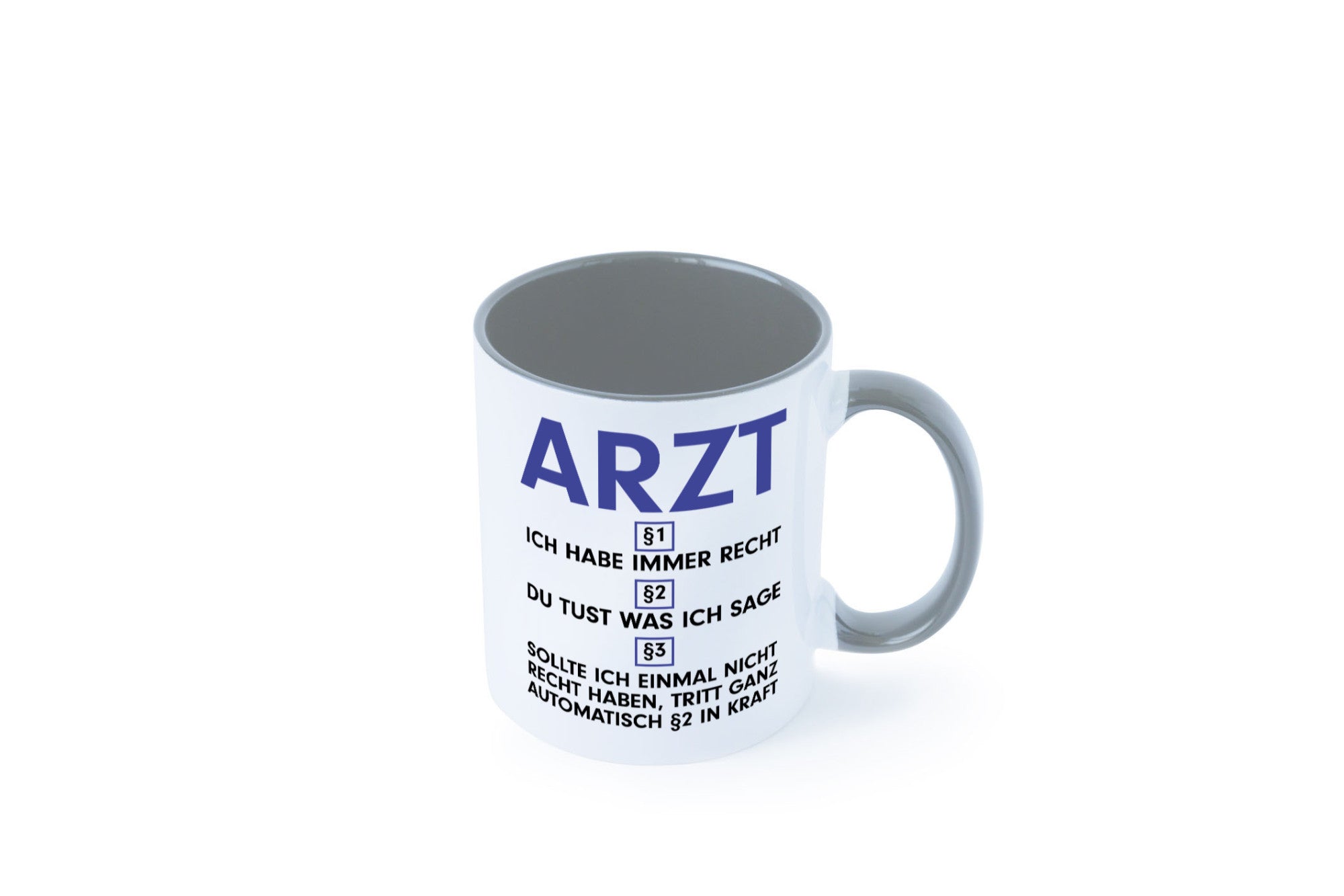 Ich habe immer Recht Arzt | Medizin Doktor Facharzt v2 Humor Geschenkidee Tasse