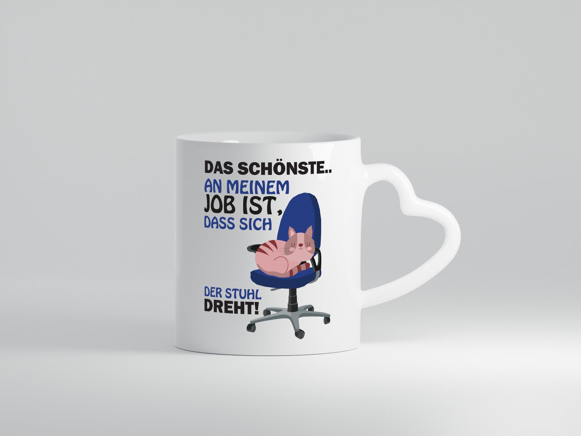 Das Schönste? | Bürotasse Katze Arbeitskollegen lustig Arbeit Kollegen Büro