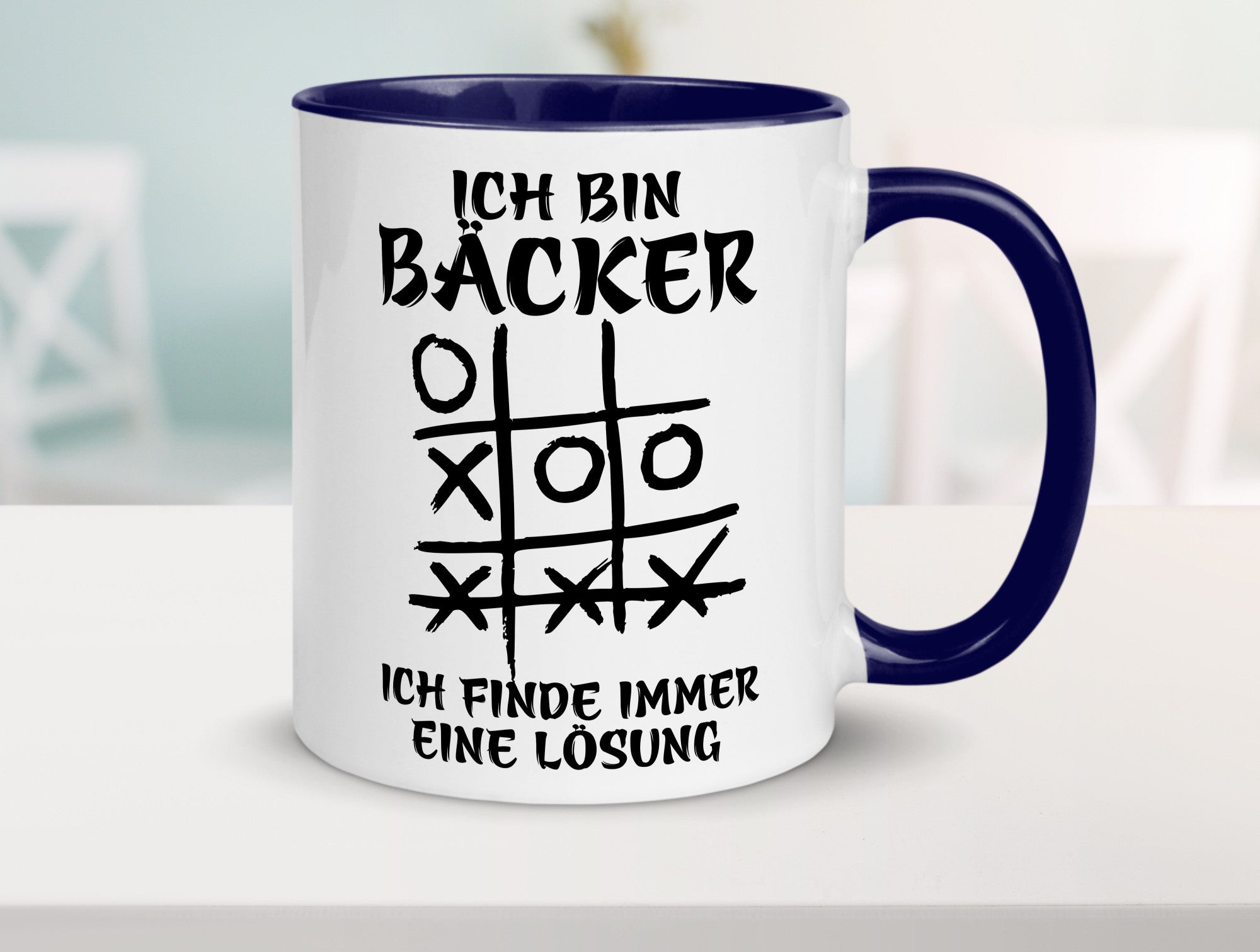 Ich bin Bäcker finde immer eine Lösung | Meister lustig Humor Geschenkidee