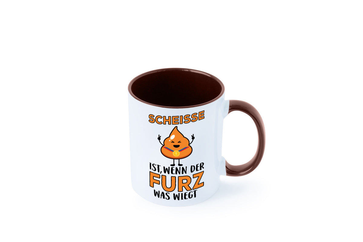 Scheisse ist lustiger Spruch Geschenk Humor Geschenkidee Tasse