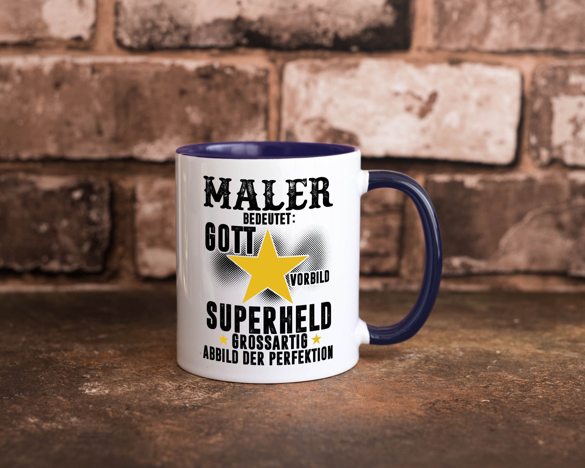 Bedeutung von Maler | Malerei Humor Geschenkidee Tasse