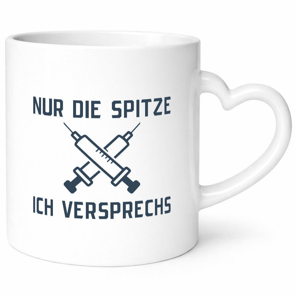 Nur die Spitze, ich versprechs | Spritzen Krankenschwester lustiger Spruch