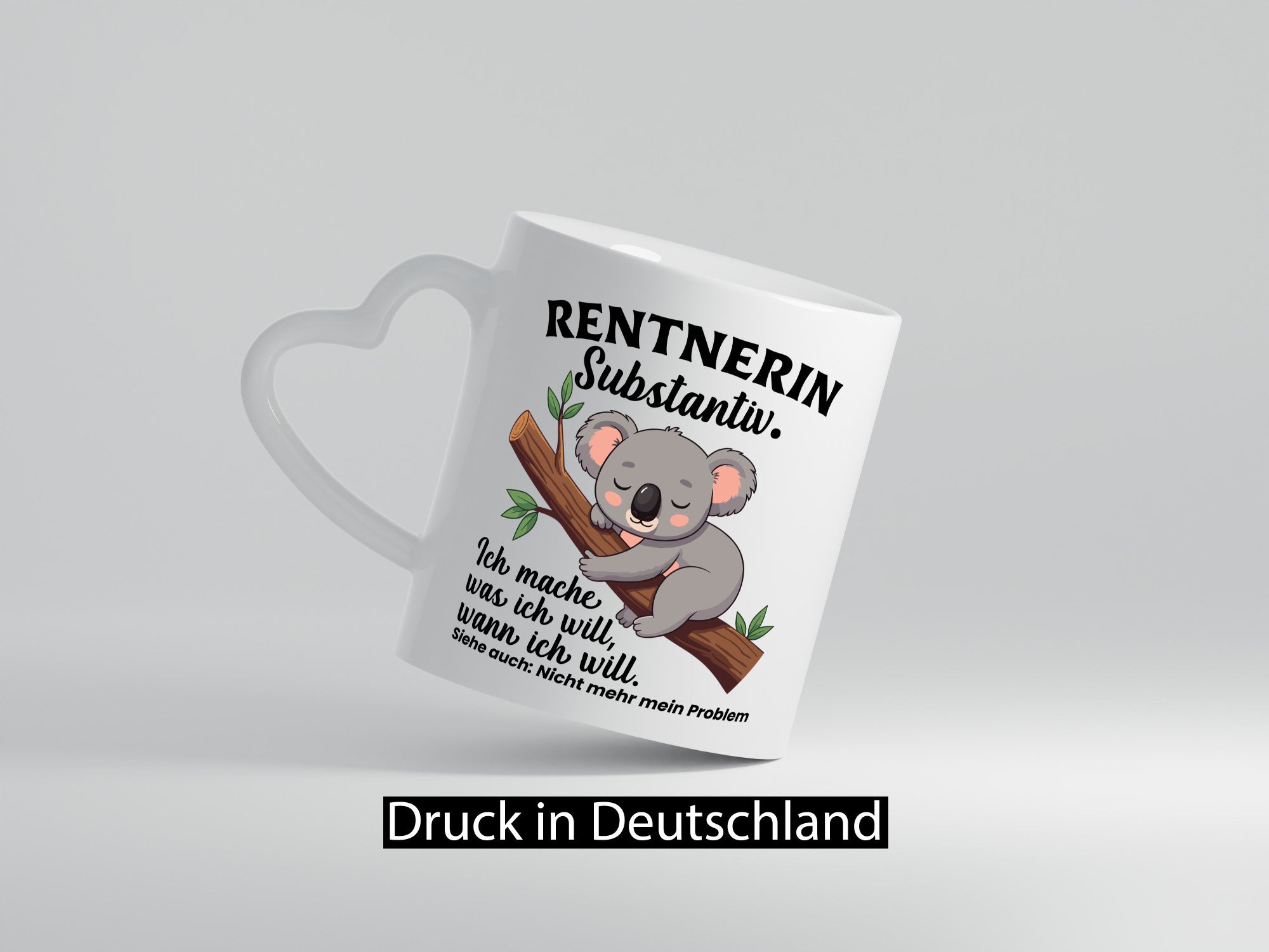 Rentnerin | Ich mach was will Faultier Ruhestand Humor Jubiläum Geschenkidee