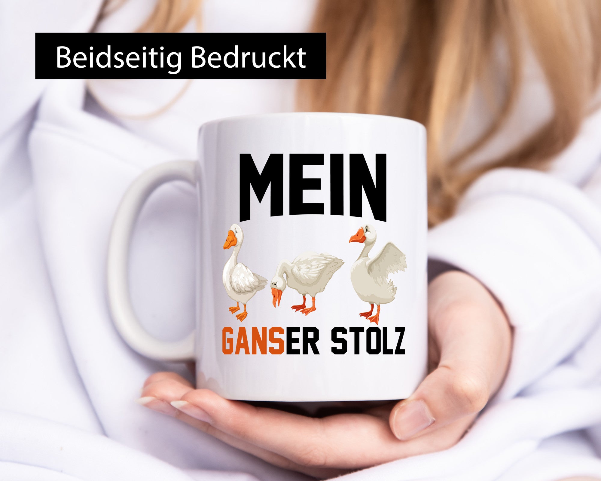 Mein ganser Stolz | Gans Gänsezüchter v2 lustig Humor Geschenkidee Geschenk
