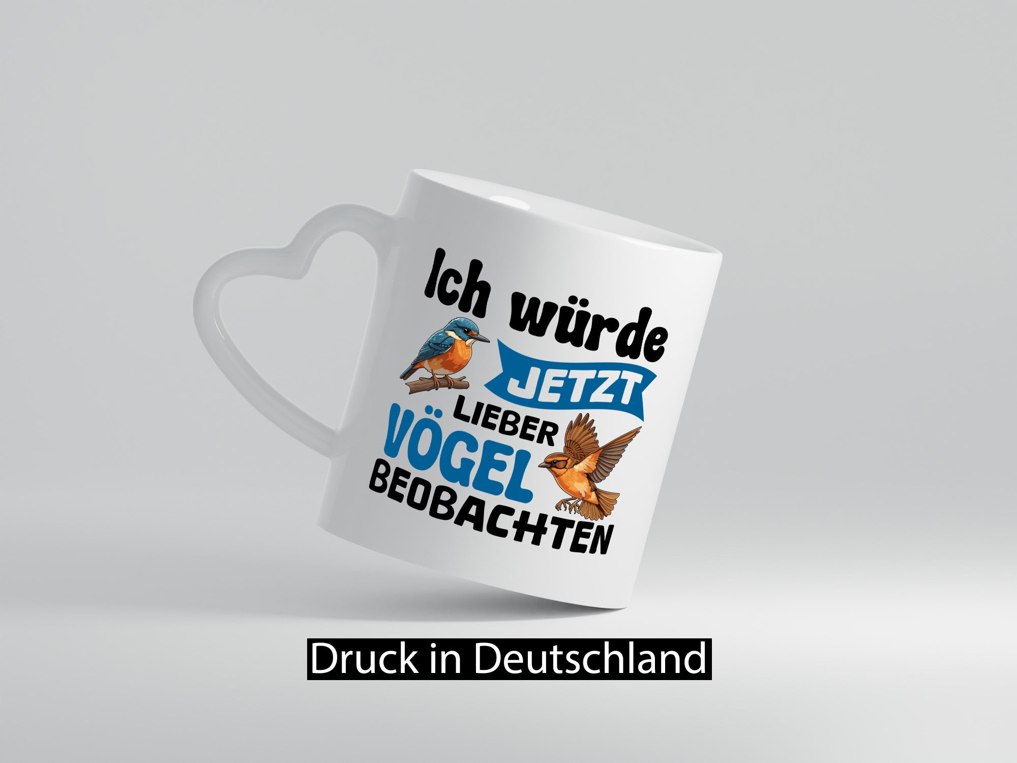 Vögel beobachten | Vogel lustig Humor Geschenkidee Geschenk Tasse