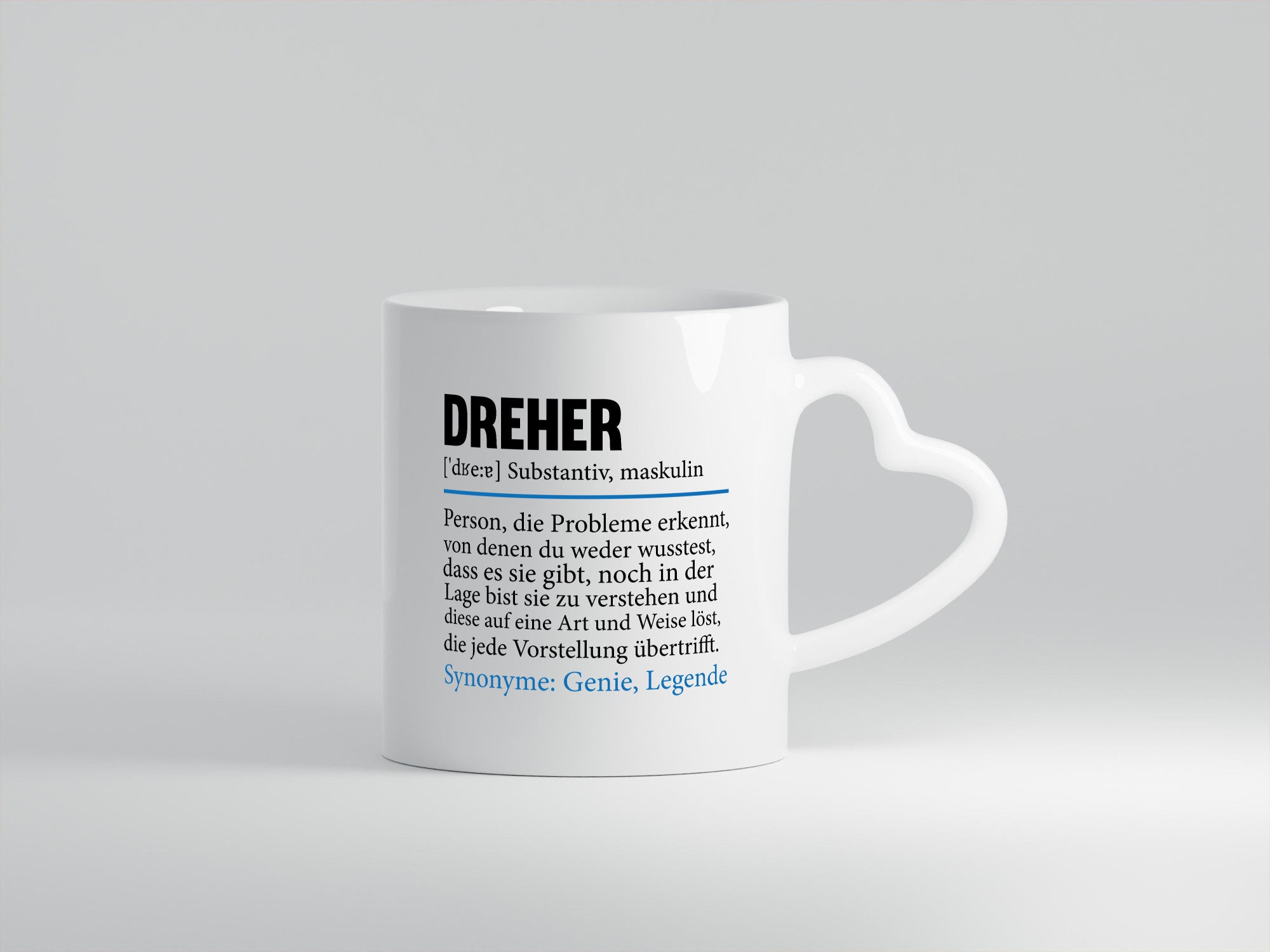 Dreher Humor | Fräser Zerspannungsmechaniker Geschenkidee Tasse