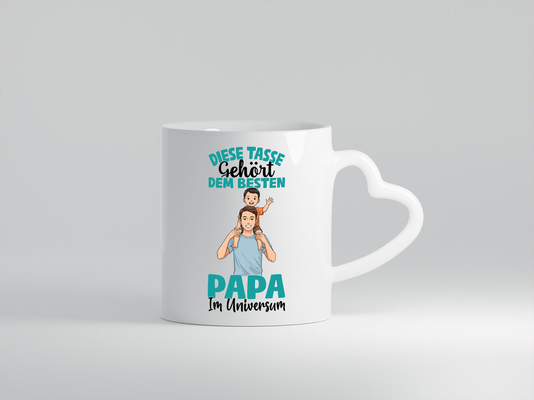 Im Universum: Papa | Vatertag Daddy Familie Humor Geschenkidee Tasse
